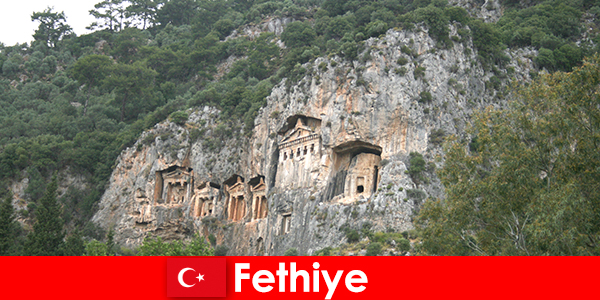 Ville de Fethiye dans le sud-ouest de la Turquie
