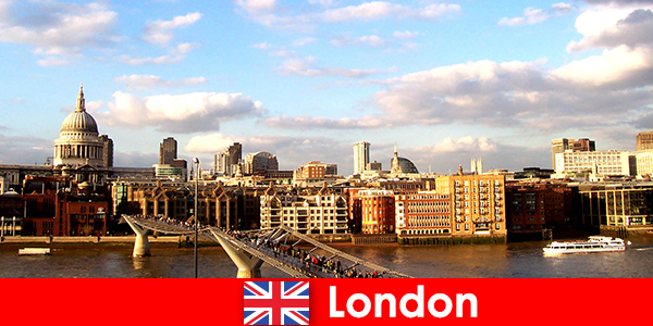 Activités de loisirs pour les touristes dans la ville de Londres depuis l'Angleterre
