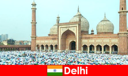Delhi est une métropole du nord de l'Inde avec des bâtiments musulmans de renommée mondiale