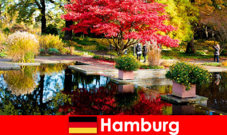 Hambourg, ville portuaire avec de grands parcs pour des vacances reposantes
