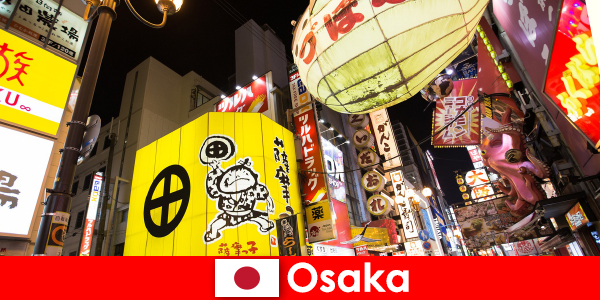 Le divertissement comique est toujours le thème principal des étrangers à Osaka