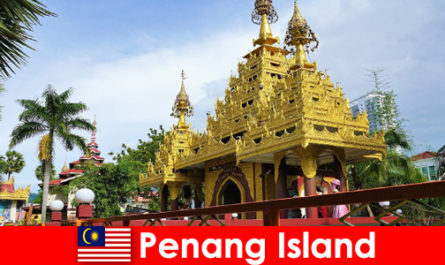 Meilleure expérience pour les touristes étrangers dans les complexes de temples de l'île de Penang