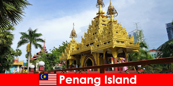 Meilleure expérience pour les touristes étrangers dans les complexes de temples de l’île de Penang