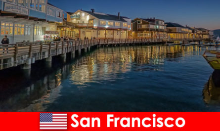 San Francisco aux États-Unis, le front de mer est un secret préféré des vacanciers
