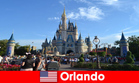 Vacances en famille avec enfants à Disneyland Orlando États-Unis