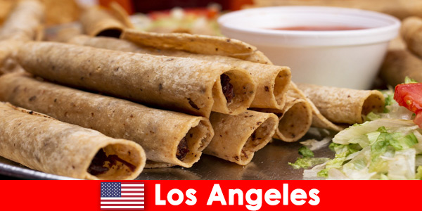 Les visiteurs étrangers peuvent s'attendre à un événement culinaire varié dans les meilleurs restaurants de Los Angeles États-Unis