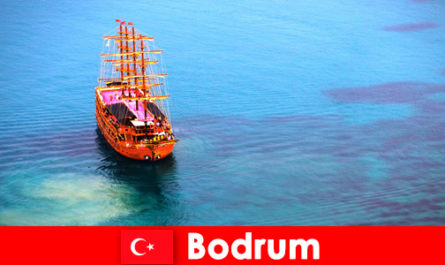 Voyage de club pour les membres avec des amis dans la belle ville de Bodrum en Turquie