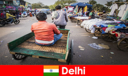Vacances à l'étranger Des rues animées et beaucoup d'agitation sont les caractéristiques de Delhi en Inde