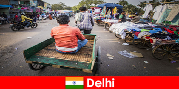 Vacances à l'étranger Des rues animées et beaucoup d'agitation sont les caractéristiques de Delhi en Inde