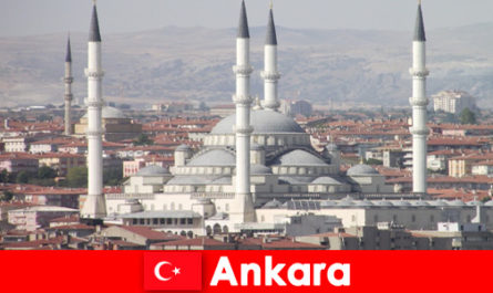 Visite culturelle pour les visiteurs de la capitale Ankara en Turquie