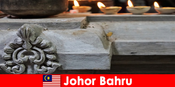 Architecture magnifique et curiosités pour les étrangers à Johor Bahru Malaisie