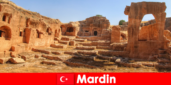 Anciens monastères et églises à toucher pour les étrangers à Mardin Turquie