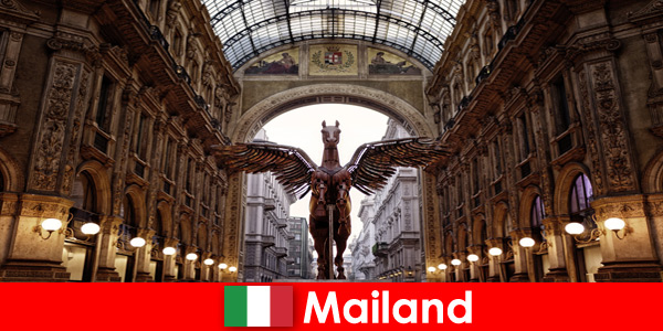 Capitale de la mode Milan Italie pour les étrangers du monde entier une expérience