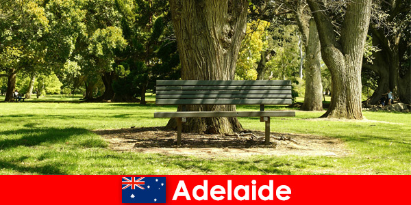 Les beaux parcs d'Adélaïde en Australie vous invitent à vous détendre