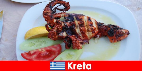 Découvrez les spécialités culinaires de la mer en Crète Grèce