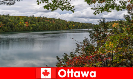 Le camping en plein air pour les touristes est possible à Ottawa Canada