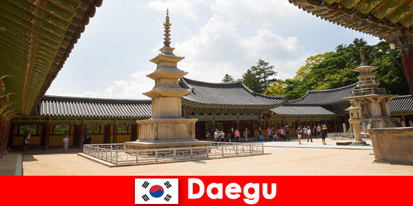 Découvrez de près l'histoire historique de Daegu en Corée du Sud