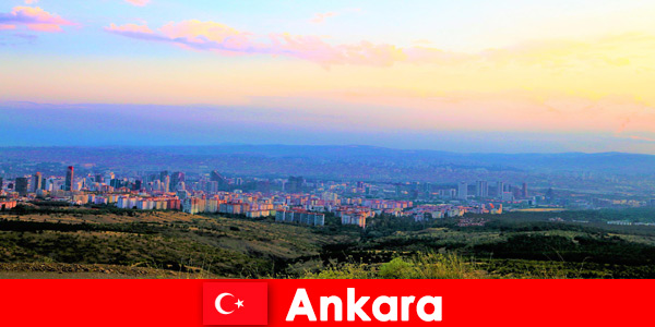 Vacances détendues avec des endroits locaux pour les étrangers à Ankara en Turquie