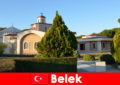 Des vacances à la plage avec de nombreuses activités combinent les invités à Belek Turquie