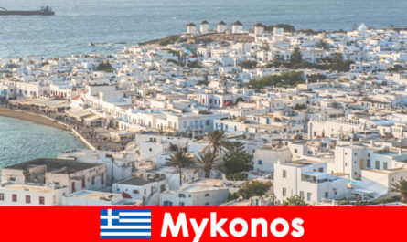 Découvrez des conseils d'excursion et des activités spéciales sur Mykonos Grèce