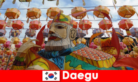 Recommandation de voyage inclusive pour les retraités à Daegu en Corée du Sud