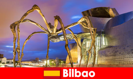 Escapade citadine spéciale pour les touristes culturels internationaux à Bilbao en Espagne
