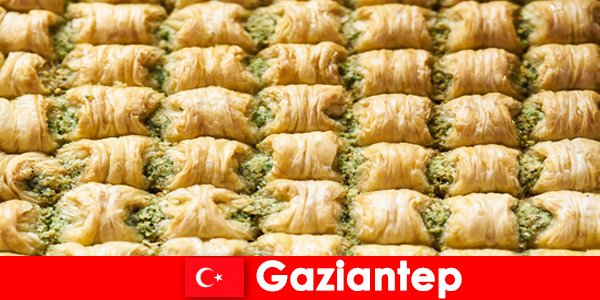Essayez la tentation sucrée et la cuisson traditionnelle à Gaziantep